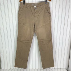 Mountain Hardwear Roll Up Snap AP Pants Men's Size 33 Stretch Outdoor Brown